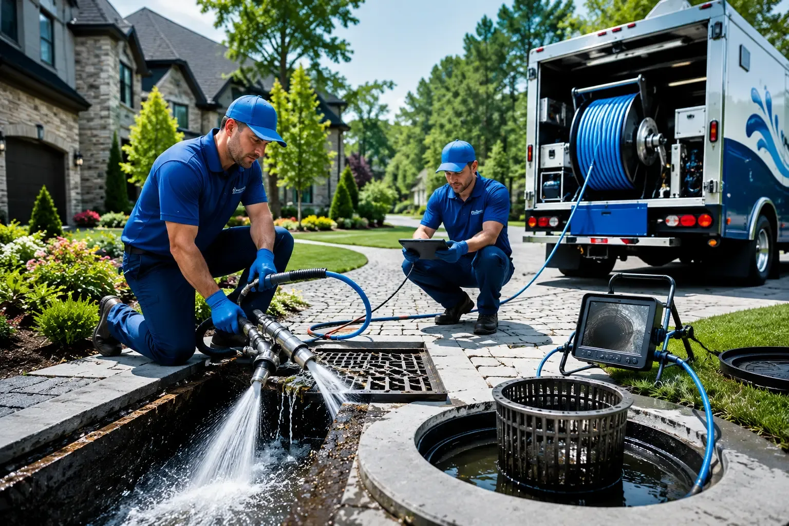 Local outdoor drain cleaning professionals in Rothschild, WI
