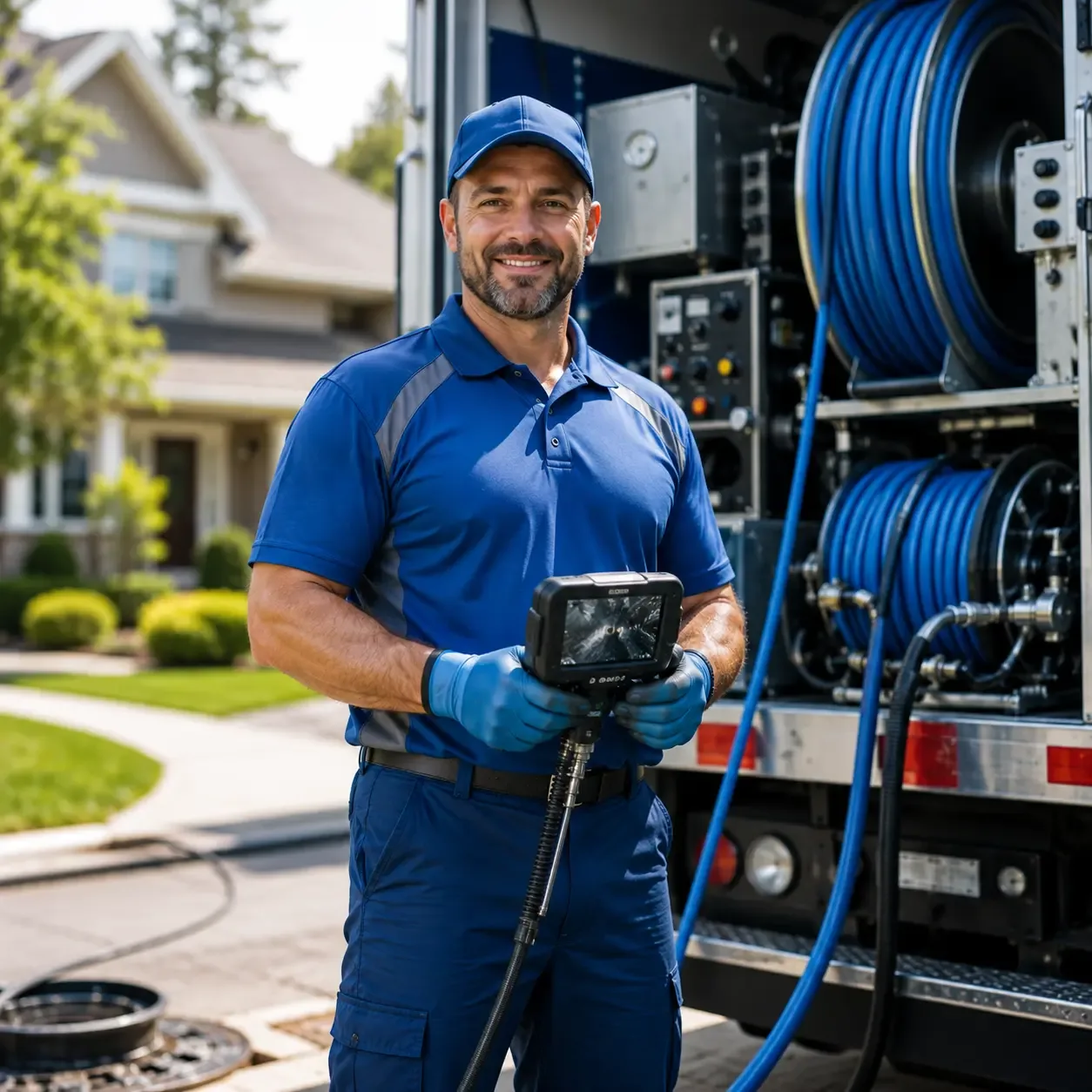 Local outdoor drain cleaning specialists in Rothschild, WI